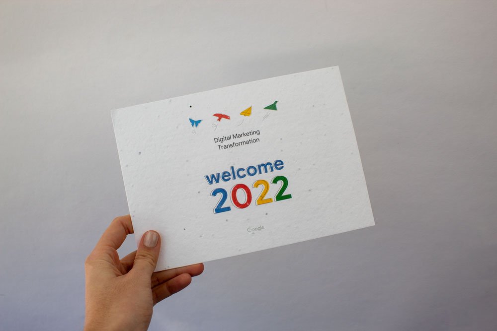 Tarjeta plantable L'Occitane Francia