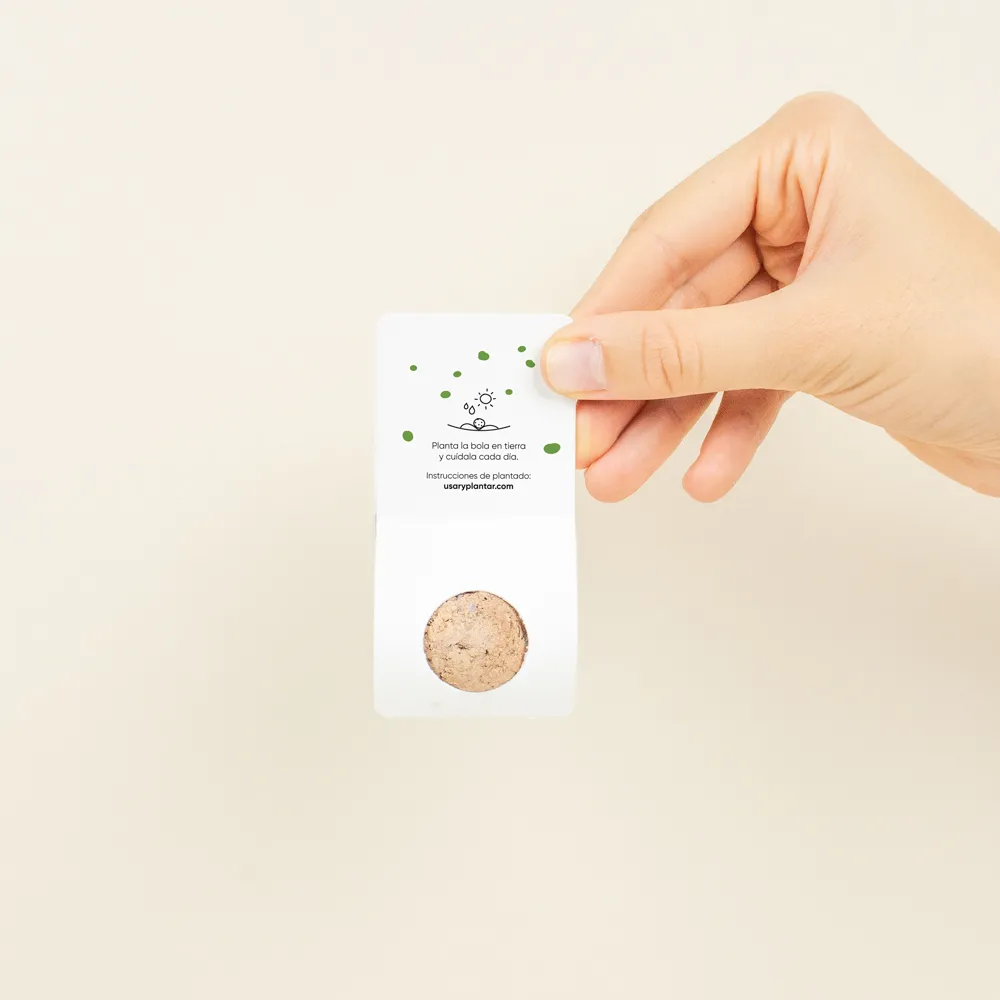 Bombon monodosis blanco