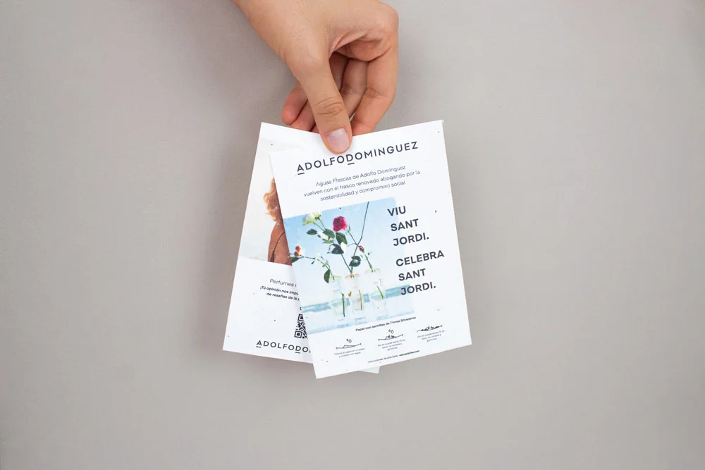 A6 plantable Adolfo Domínguez