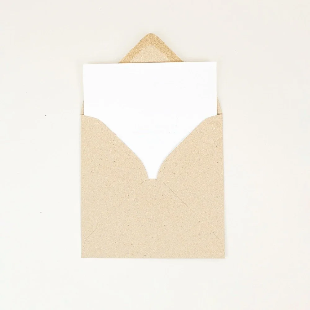 Sobre kraft cuadrado Sobre kraft cuadrado