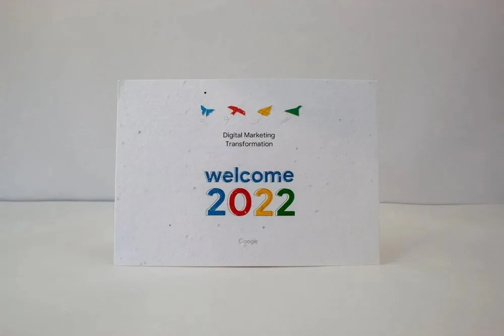 Google flyer plantable informativo A5