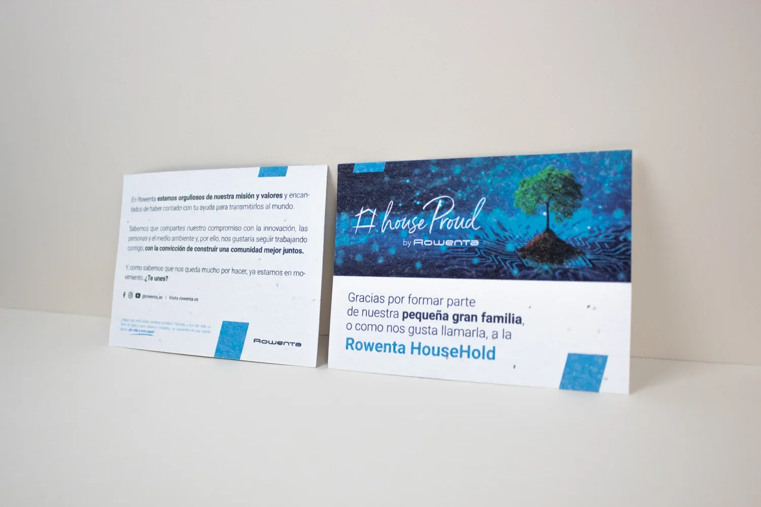 ROWENTA tarjetón A6