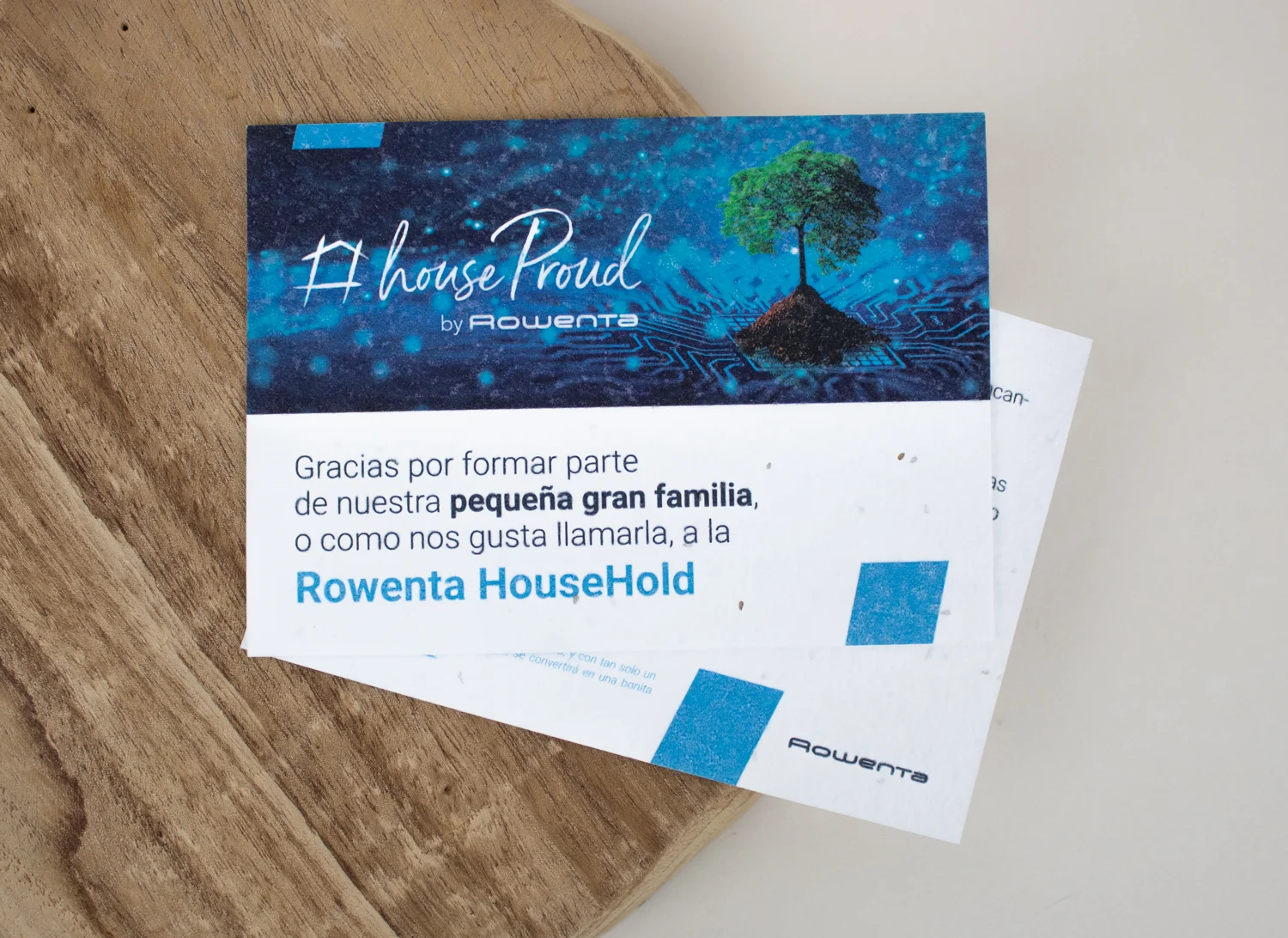 ROWENTA tarjetón A6