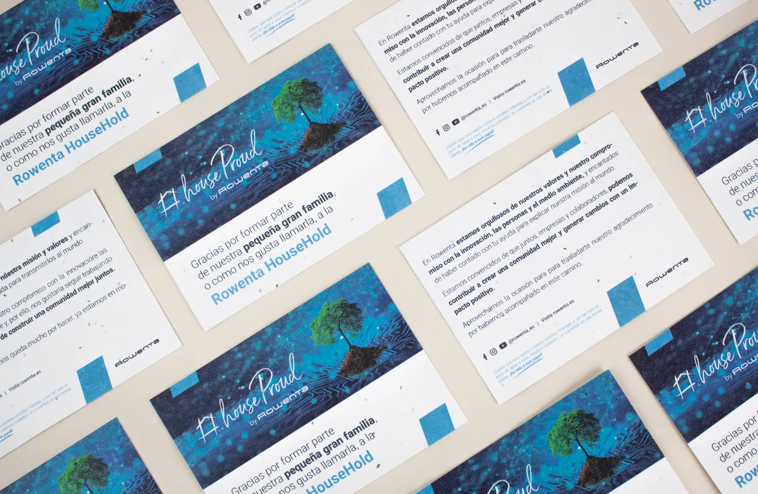 ROWENTA tarjetón A6