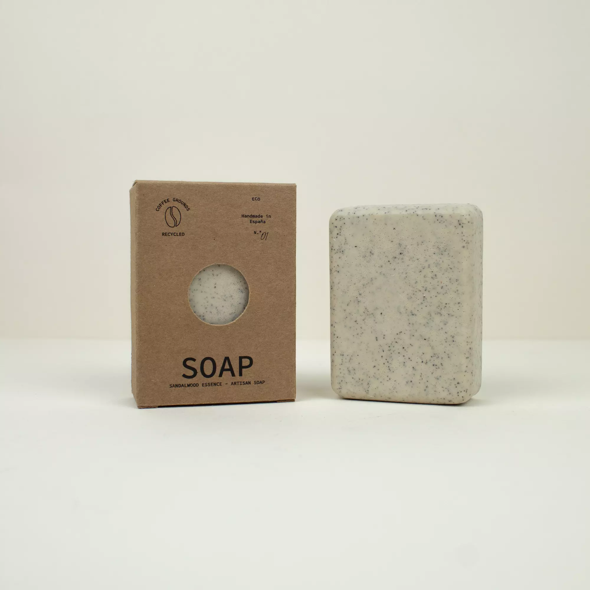 Merchandising ecológico de jabón glicerina vegetal