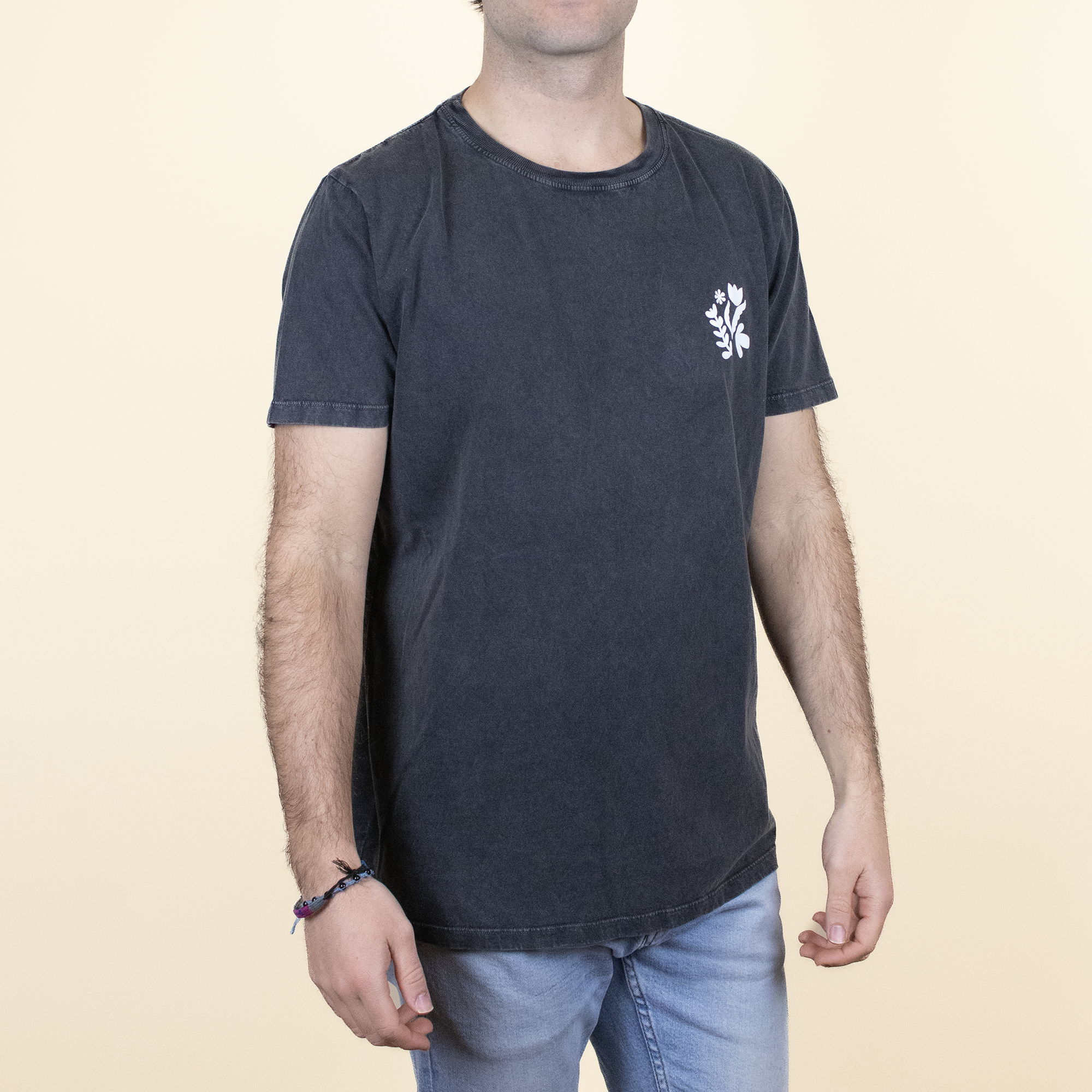 Camisetas personalizadas negras Camisetas personalizadas negras modelo chico frontal