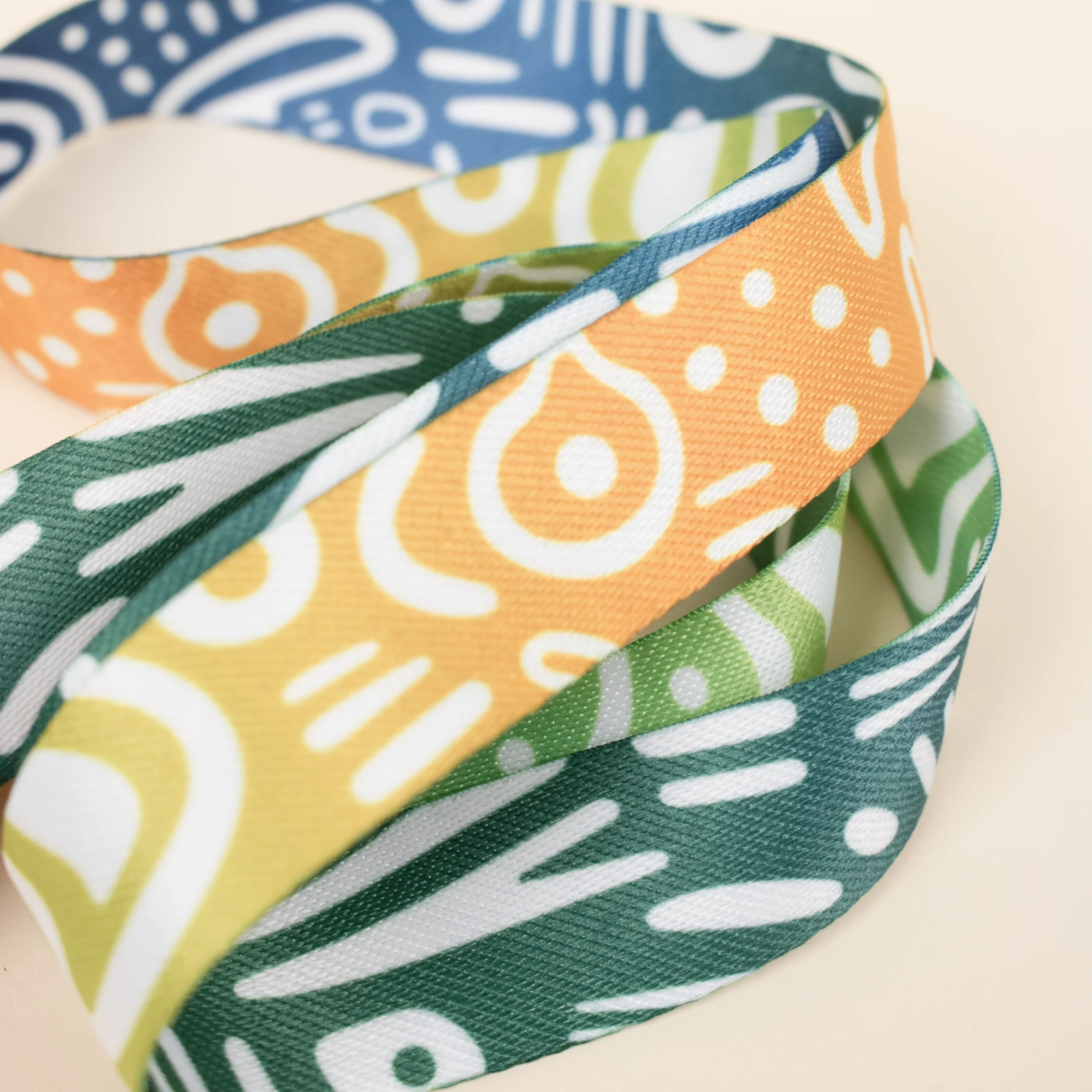 Lanyards rpet personalizados estampado colores