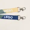 Lanyards rpet doble mosquetón personalizado con logo