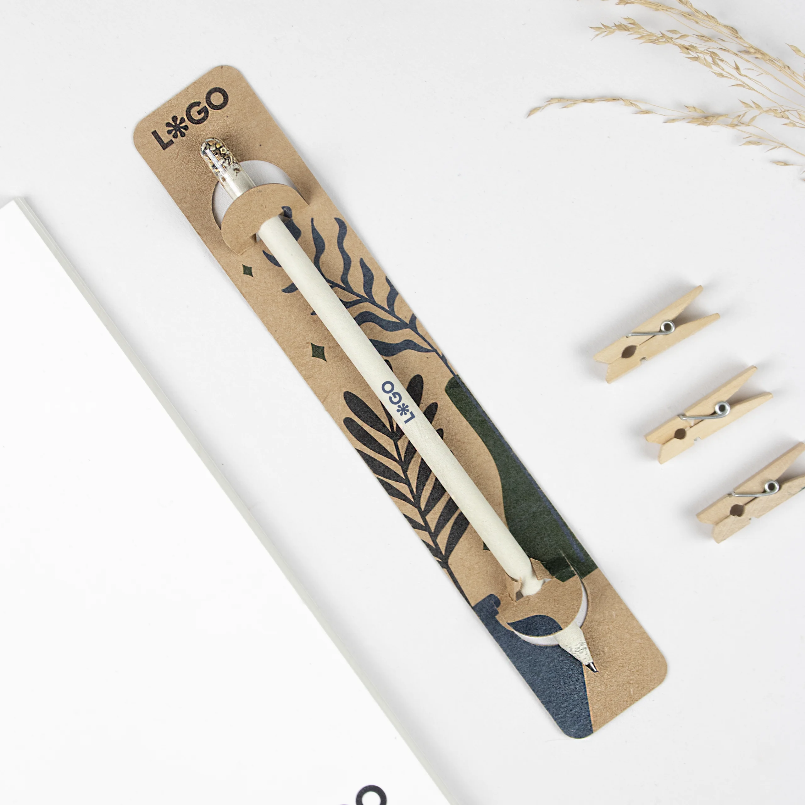 Lapices plantables personalizados con Blister Kraft