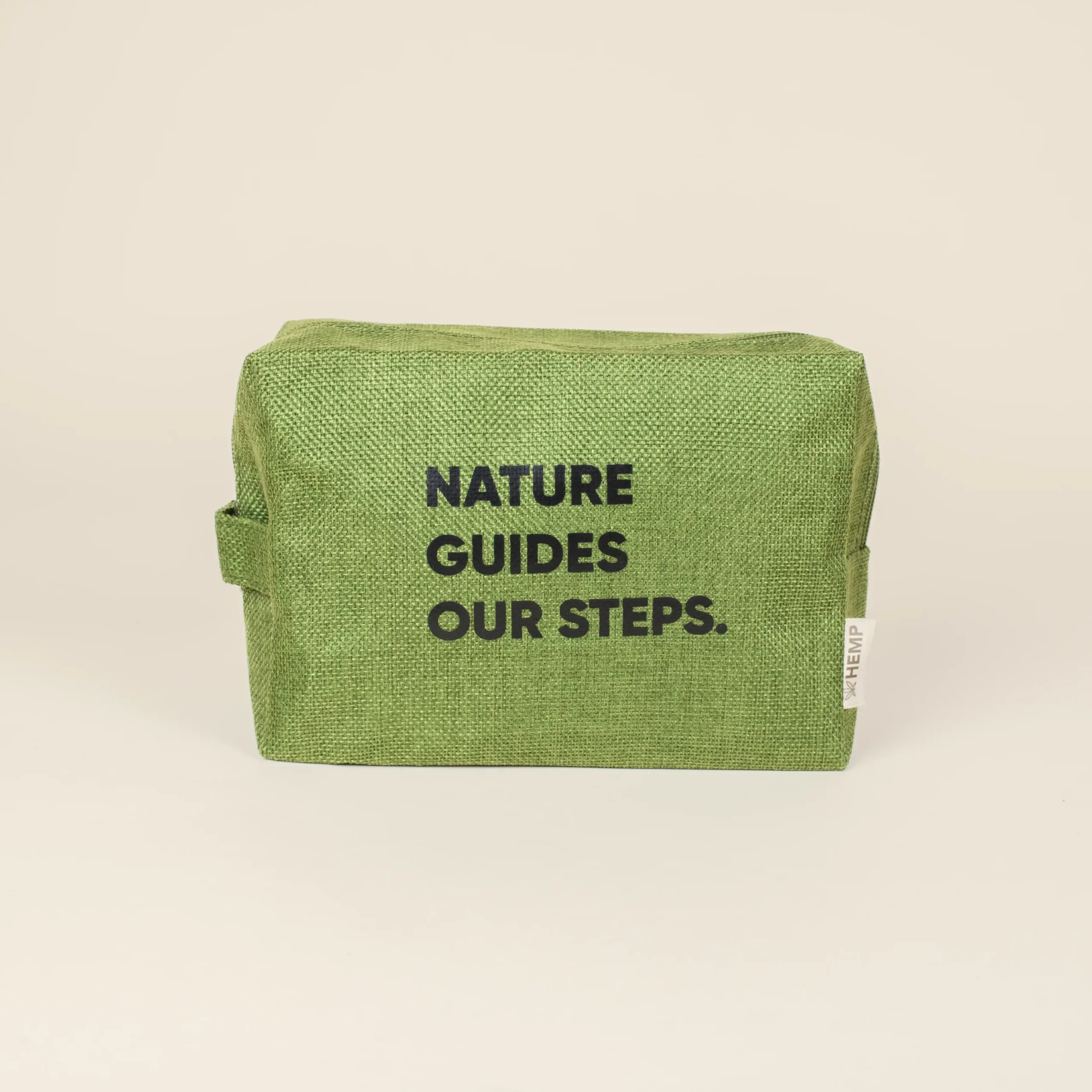 Neceser personalizable HENNA Verde Neceser personalizado verde texto negro