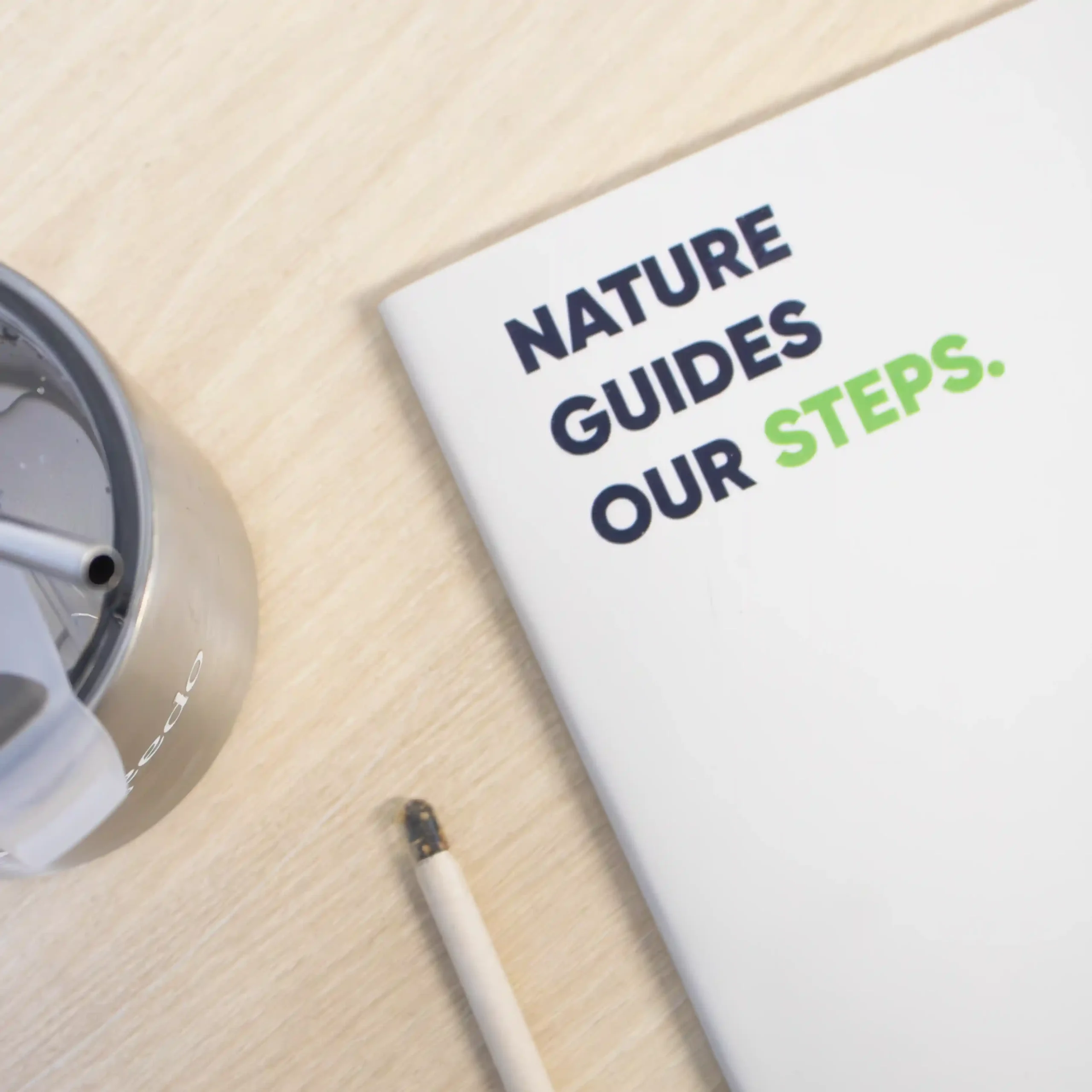 Cuaderno papel de piedra blanco personalizado