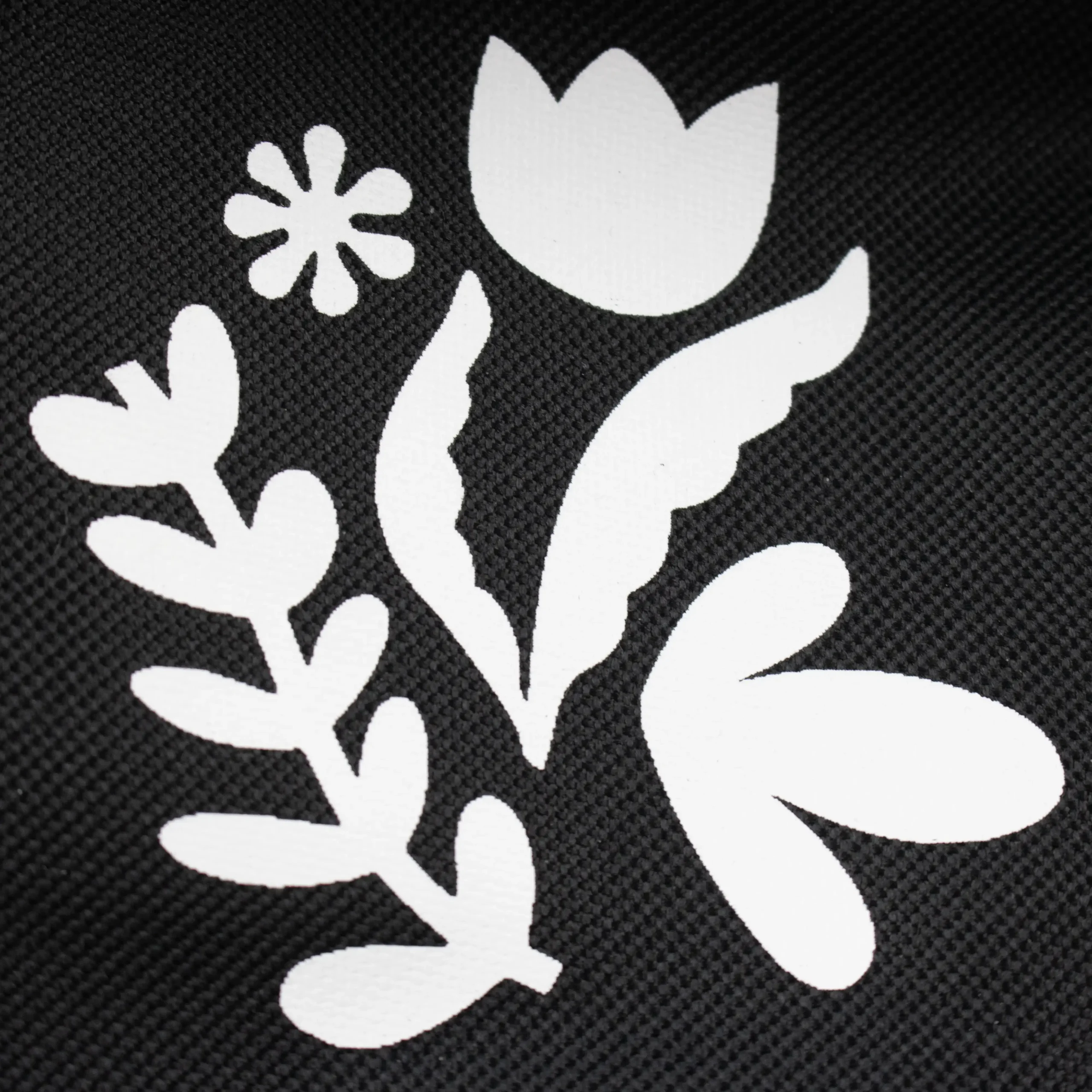 Mochila personalizada para niƱos CHIKIA Serigrafia Mochila personalizada para niƱos color negro con logo blanco