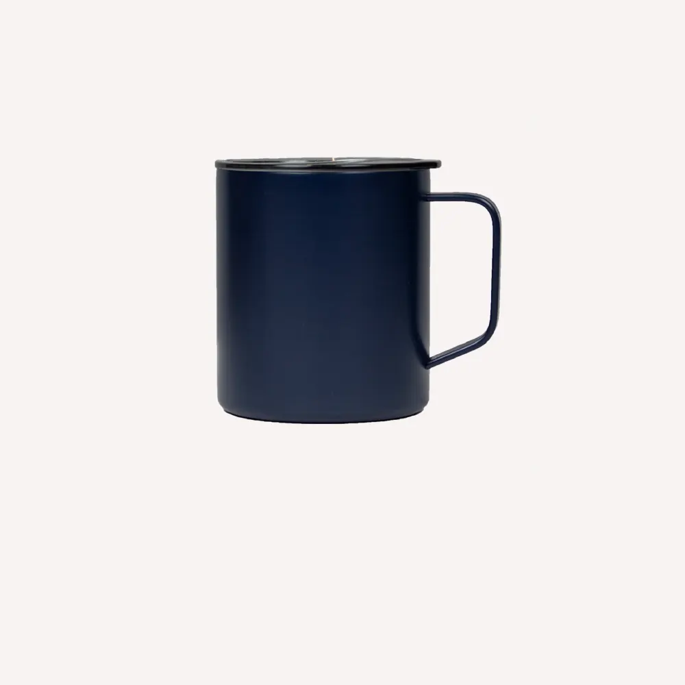 icono taza de café azul
