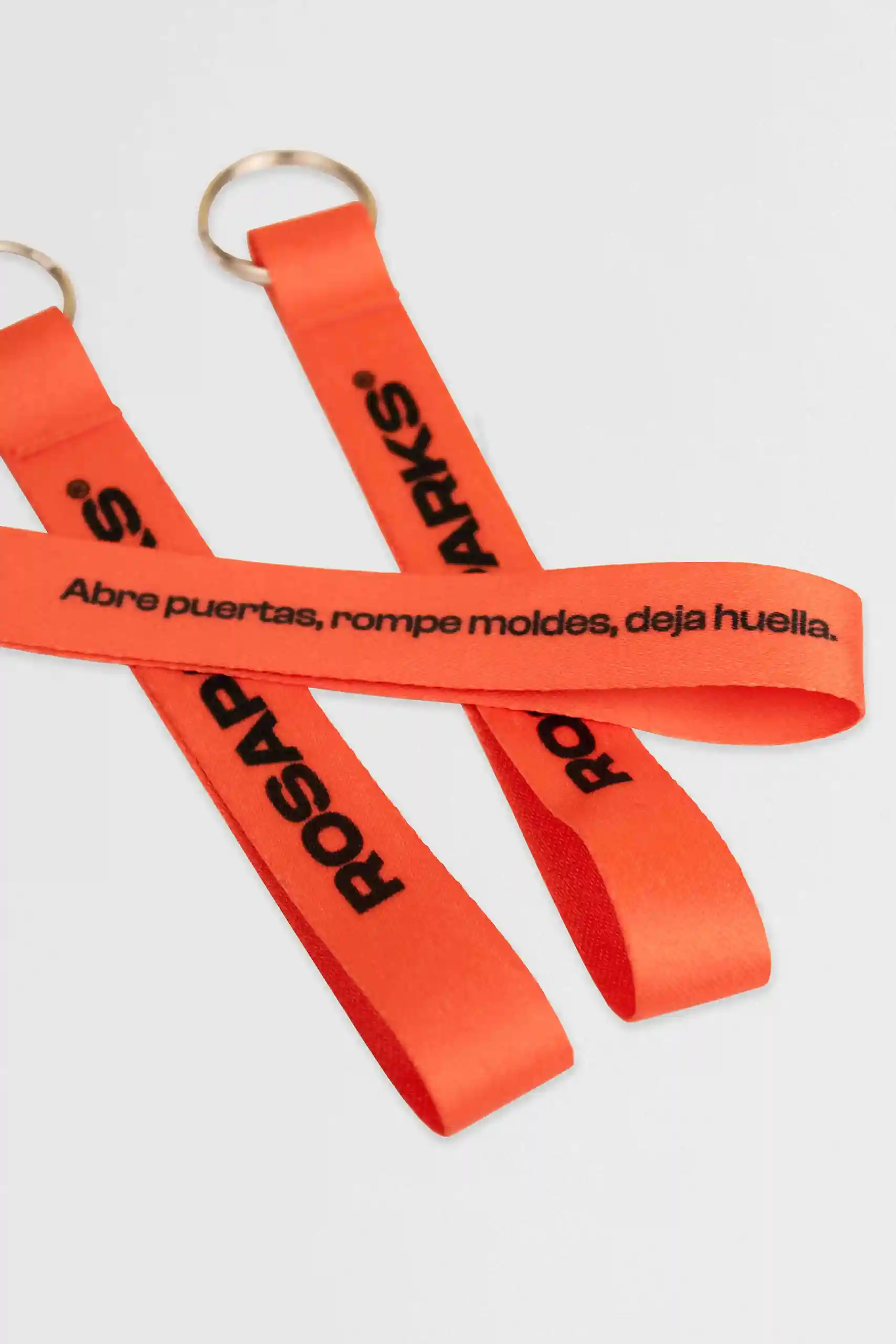 Funda de acreditación verde y lanyard de algodón personalizados para el evento Sustainability Day 2024