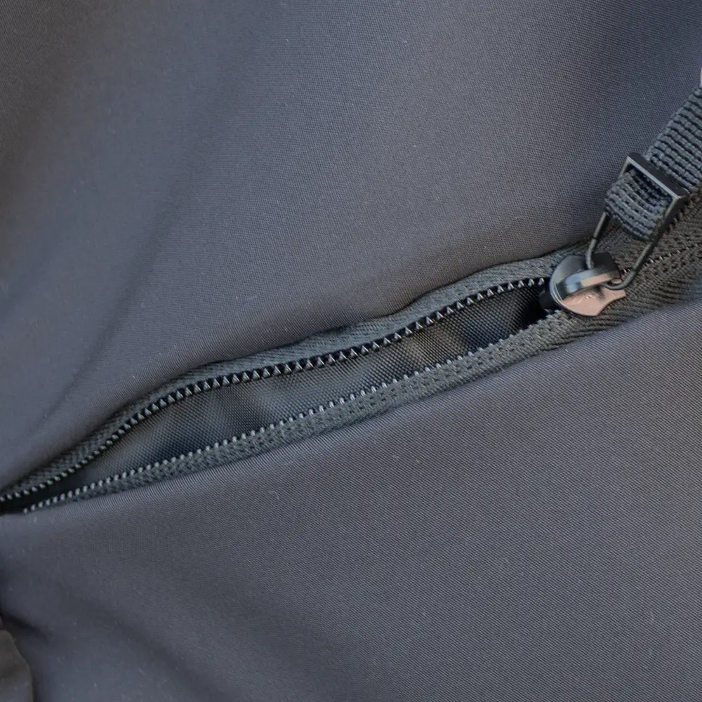 Cremallera de mochila urbana personalizada negra